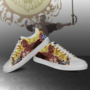 Escanor Skate Shoes The Seven Deadly Sins Anime Custom Sneakers PN10 6