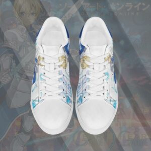 Eugeo Skate Shoes Sword Art Online Anime Shoes PN10 7