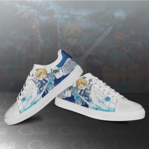 Eugeo Skate Shoes Fight Sword Art Online Anime Shoes PN10 6