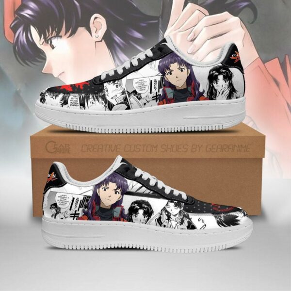 Evangelion Misato Katsuragi Sneakers Neon Genesis Evangelion Shoes 1