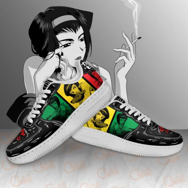 Faye Valentine Sneakers Cowboy Bebop Anime Custom Shoes PT10 2