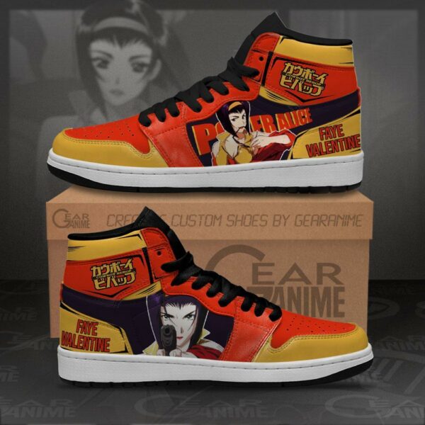 Faye Valentine Sneakers Cowboy Bebop Anime Custom Shoes MN10 2