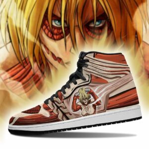 Female Titan Sneakers Attack On Titan Anime Sneakers 6