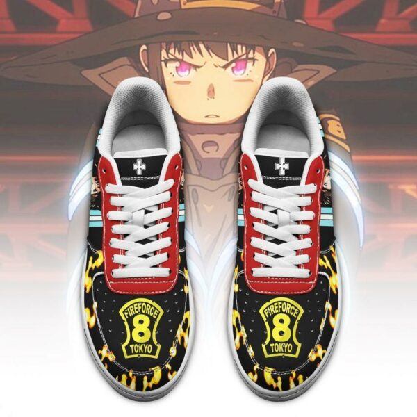 Fire Force Maki Oze Sneakers Costume Anime Shoes 2