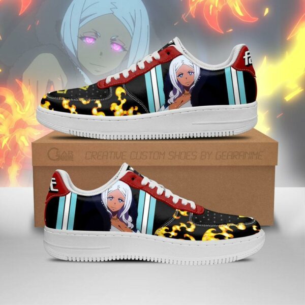 Fire Force Princess Hibana Sneakers Costume Anime Shoes 1