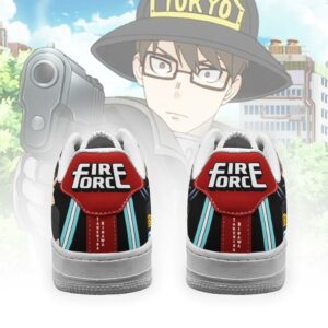 Fire Force Takehisa Hinawa Sneakers Costume Anime Shoes 5