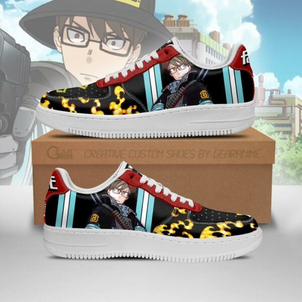 Fire Force Takehisa Hinawa Sneakers Costume Anime Shoes 1