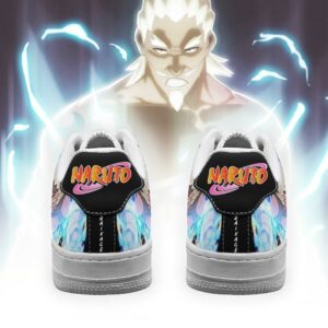 Fouth Raikage Sneakers Custom Naruto Anime Shoes Leather 5