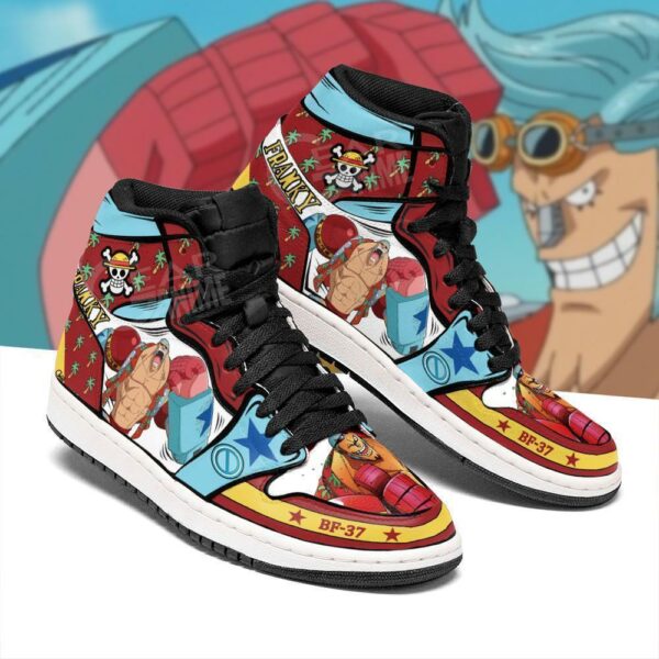 Franky Sneakers Straw Hat Priates One Piece Anime Shoes Fan Gift MN06 2