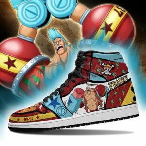 Franky Sneakers Straw Hat Priates One Piece Anime Shoes Fan Gift MN06 5