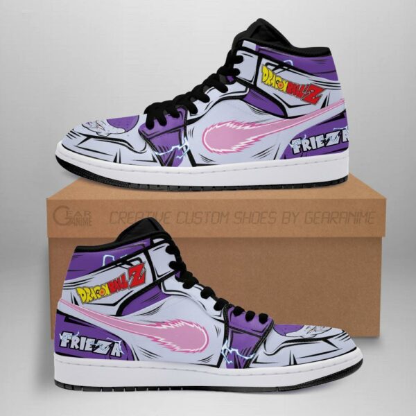 Frieza Shoes Boots Dragon Ball Z Anime Sneakers Fan Gift MN04 1