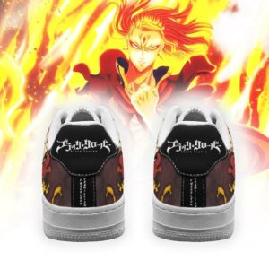 Fuegoleon Vermillion Sneakers Crimson Lion Knight Black Clover Anime Shoes 5