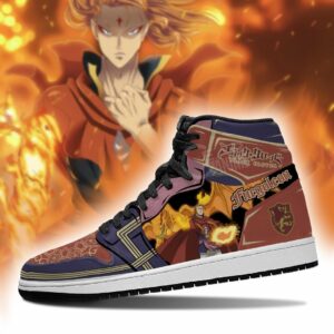 Fuegoleon Vermillion Sneakers Black Clover Anime Shoes 6