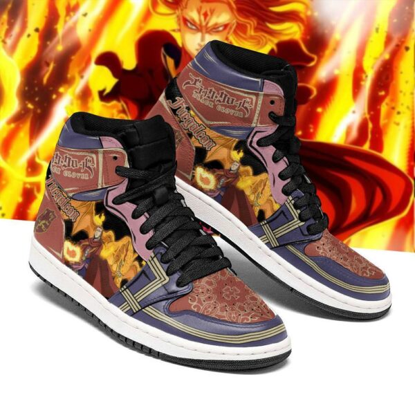 Fuegoleon Vermillion Sneakers Black Clover Anime Shoes 1