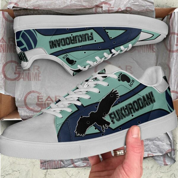 Fukurodani Academy Skate Shoes Haikyuu Anime Custom Shoes PN10 2