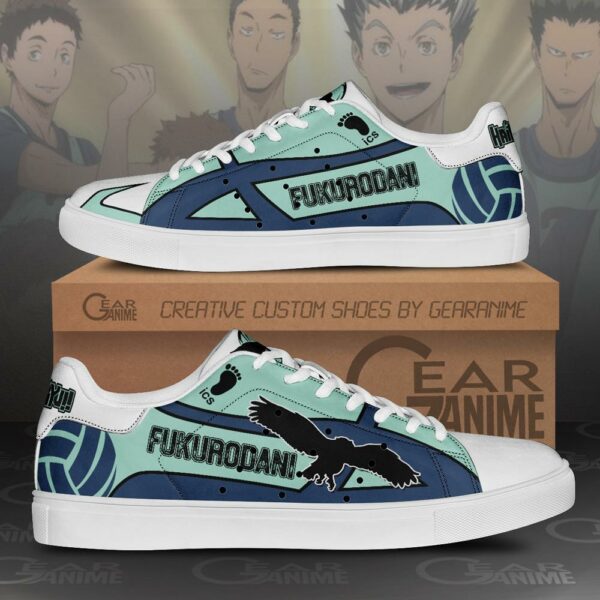 Fukurodani Academy Skate Shoes Haikyuu Anime Custom Shoes PN10 1