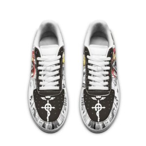 Fullmetal Alchemist Sneakers Anime Shoes Mixed Manga Style 4