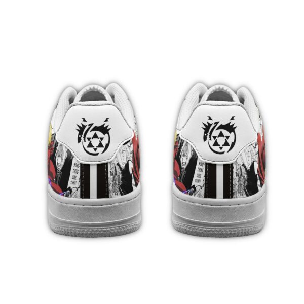 Fullmetal Alchemist Sneakers Anime Shoes Mixed Manga Style 3