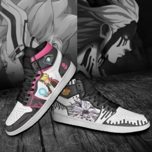 Fused Momoshiki and Borushiki Sneakers Custom Anime Boruto Shoes 6