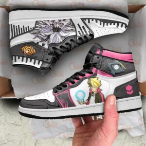 Fused Momoshiki and Borushiki Sneakers Custom Anime Boruto Shoes 7