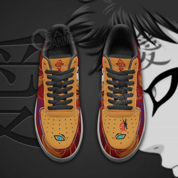 Gaara Sneaker Naruto Anime Custom Shoes Jutsu Skill 2