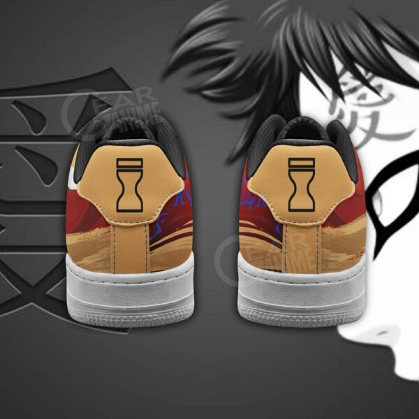 Gaara Sneaker Naruto Anime Custom Shoes Jutsu Skill 3