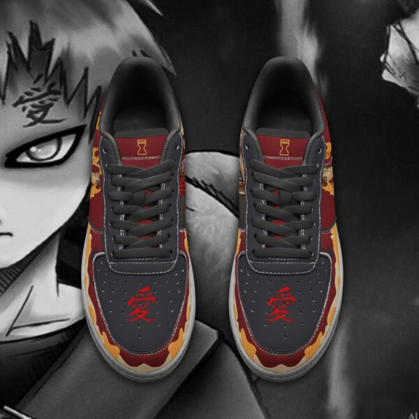 Gaara Sneakers Naruto Anime Shoes Custom 2