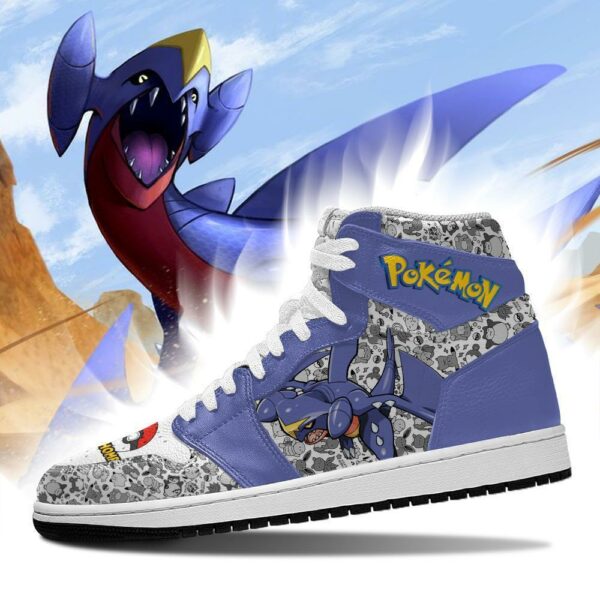 Garchomp Sneakers Cute Pokemon Sneakers Fan PT04 3