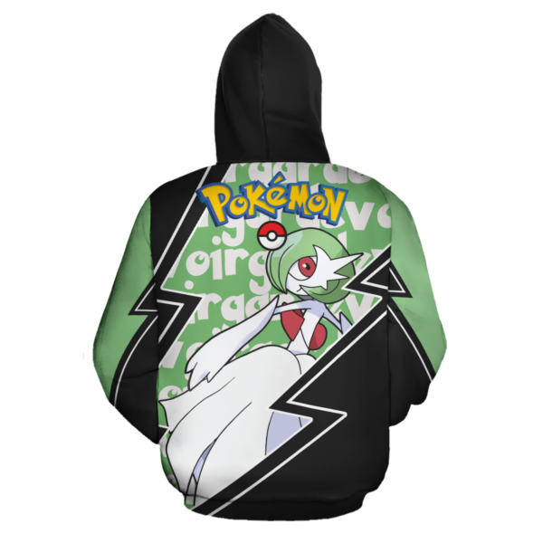 Gardevoir Zip Hoodie Costume Pokemon Shirt Fan Gift Idea VA06 3