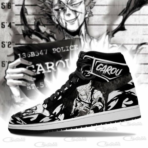 Garou One Punch Man Sneakers Anime Custom Shoes MN10 3