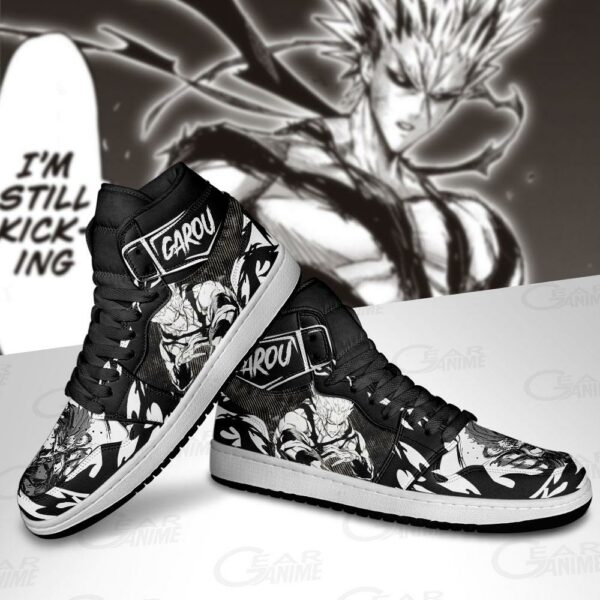 Garou One Punch Man Sneakers Anime Custom Shoes MN10 4