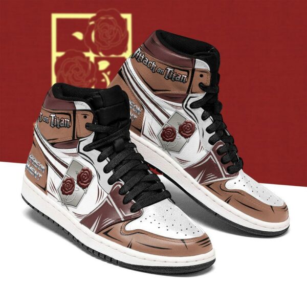 Garrison Regiment Sneakers Attack On Titan Anime Sneakers 2