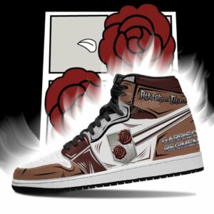 Garrison Regiment Sneakers Attack On Titan Anime Sneakers 6