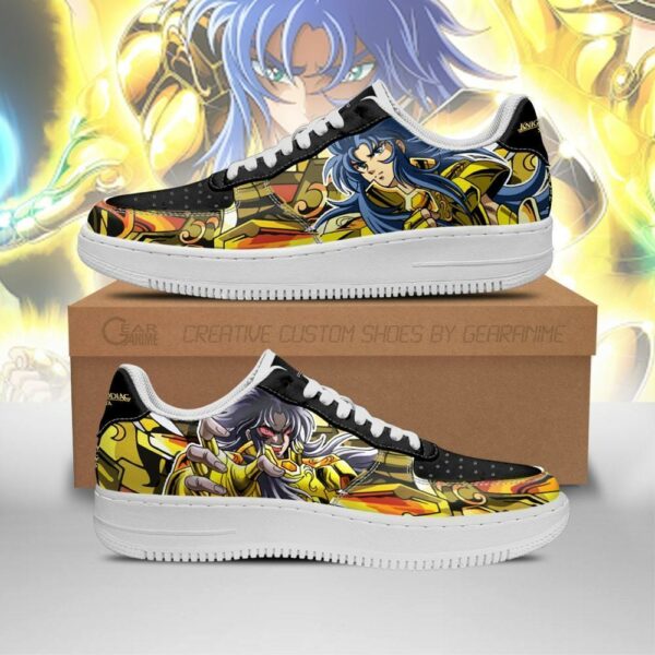 Gemini Saga Sneakers Uniform Saint Seiya Anime Shoes 1