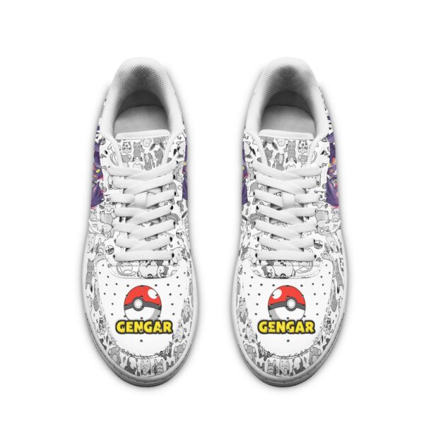 Gengar Sneakers Pokemon Shoes Fan Gift Idea PT04 2