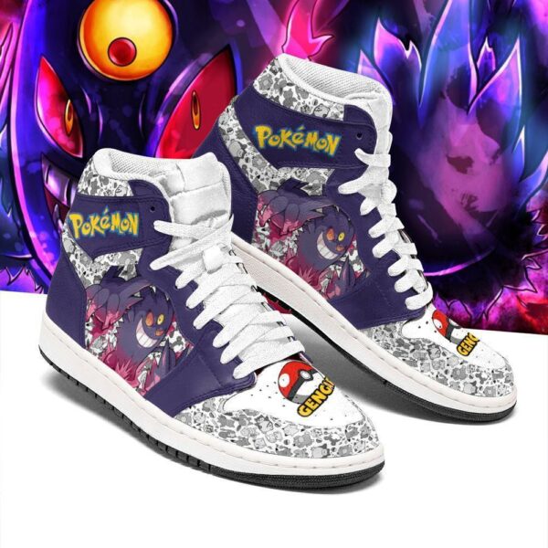 Gengar Sneakers Cute Pokemon Sneakers Fan PT04 2