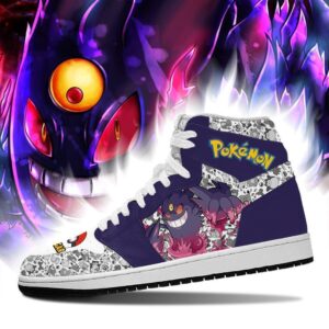 Gengar Sneakers Cute Pokemon Sneakers Fan PT04 5