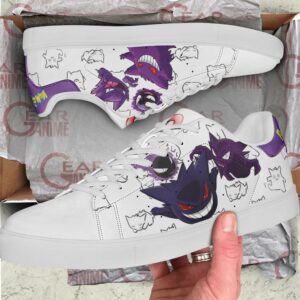 Gengar Skate Shoes Pokemon Custom Anime Shoes PN11 6