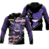 Gengar Zip Hoodie Costume Pokemon Shirt Fan Gift Idea VA06 8