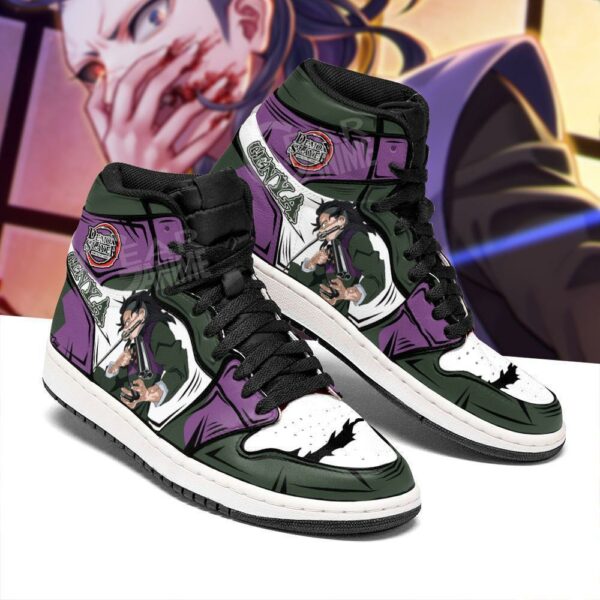 Genya Shinazugawa Shoes Boots Demon Slayer Anime Sneakers Fan Gift Idea 2