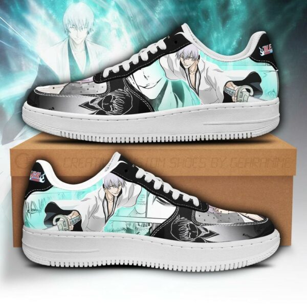 Gin Ichimaru Sneakers Bleach Anime Shoes Fan Gift Idea PT05 1