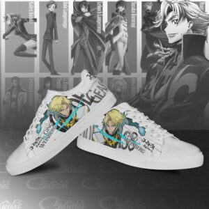 Code Geass Gino Weinberg Skate Shoes Custom Anime Shoes 6