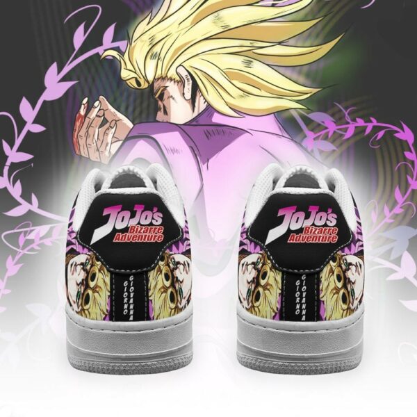 Giorno Giovanna Sneakers JoJo Anime Shoes Fan Gift Idea PT06 3