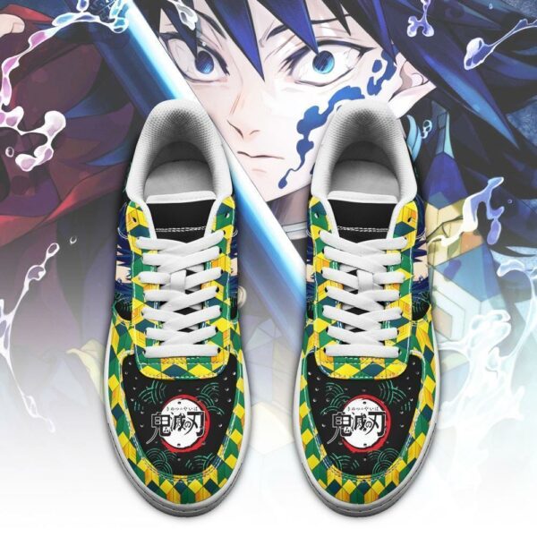 Giyu Sneakers Custom Demon Slayer Anime Shoes Fan PT05 2