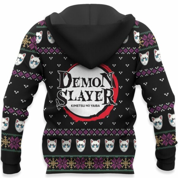 Giyu Tomioka Ugly Christmas Sweater Demon Slayer Anime Xmas Gift Custom Clothes 6