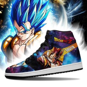 Gogeta Sneakers Galaxy Dragon Ball Z Anime Shoes Fan PT04 5