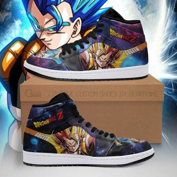 Gogeta Sneakers Galaxy Dragon Ball Z Anime Shoes Fan PT04 1