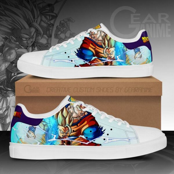 Gohan Super Saiyan Skate Shoes Dragon Ball Anime Custom Shoes PN09 1