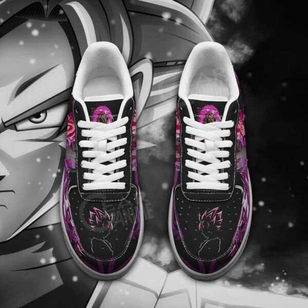 Goku Black Rose Shoes Dragon Ball Super Anime Custom Shoes 2