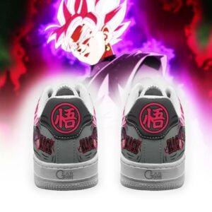 Goku Black Rose Air Sneakers Custom Anime Dragon Ball Shoes 6